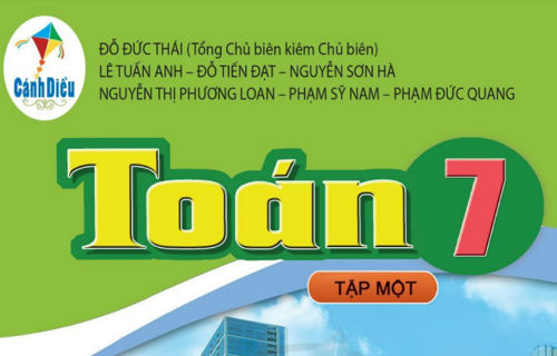 Sách giáo khoa toán lớp 7 tập 1 - Bộ sách Cánh Diều